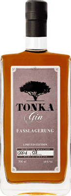 Джин Tonka Gin Fasslagerung Gin бутылка Medium 50 cl