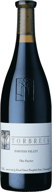 108,95 € Бесплатная доставка | Красное вино Torbreck The Factor Shiraz I.G. Barossa Valley