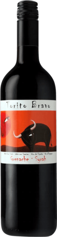 Envio grátis | Vinho tinto Torito Bravo Grenache Syrah D.O. Cariñena Aragão Espanha Grenache, Nebbiolo 75 cl