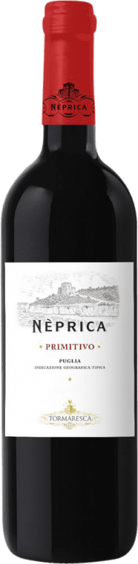 Envio grátis | Vinho tinto Tormaresca Neprica I.G.T. Puglia Puglia Itália Primitivo Garrafa Magnum 1,5 L