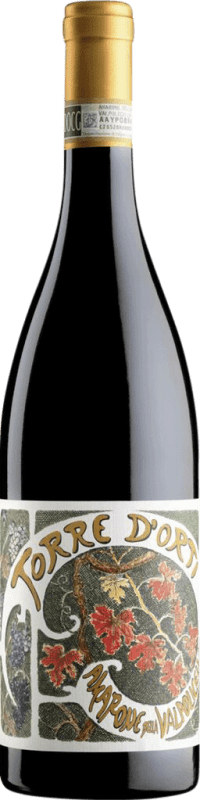 Бесплатная доставка | Красное вино Torre d'Orti D.O.C.G. Amarone della Valpolicella Venecia Италия Corvina — Корвина, Rondinella — Рондинелла, Corvinone — Корвиноне, Oseleta — Оселета 75 cl