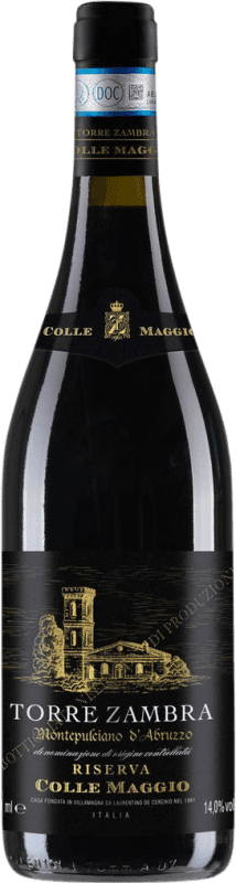Free Shipping | Red Wine Torre Zambra Colle Maggio Reserve — Aged D.O.C. Montepulciano d'Abruzzo Abruzzo Italy Montepulciano 75 cl