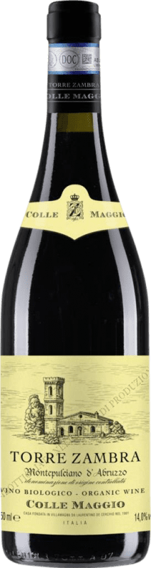 Бесплатная доставка | Красное вино Torre Zambra Colle Maggio D.O.C. Montepulciano d'Abruzzo Абруцци Италия Montepulciano 75 cl