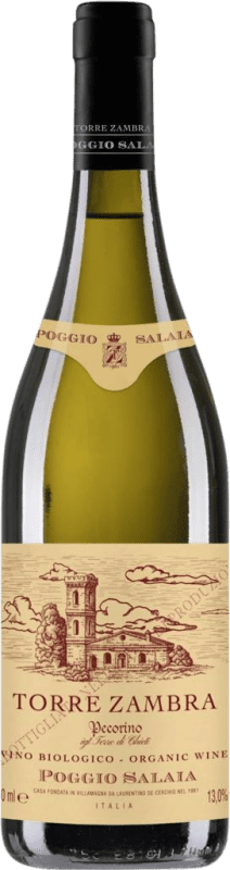 Бесплатная доставка | Белое вино Torre Zambra Poggio Salaia I.G.T. Terre di Chieti Абруцци Италия Pecorino 75 cl