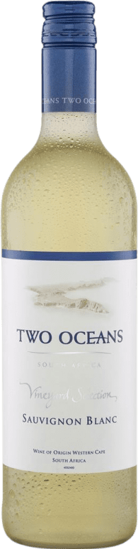 Envio grátis | Vinho branco Two Oceans Vineyard Selection W.O. Western Cape Western Cape South Coast África do Sul Sauvignon Branca 75 cl