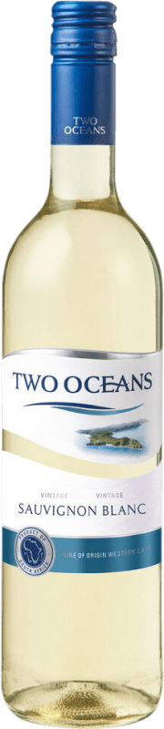 Envío gratis | Vino blanco Two Oceans Vineyard Selection W.O. Western Cape Western Cape South Coast Sudáfrica Sauvignon Blanca 75 cl