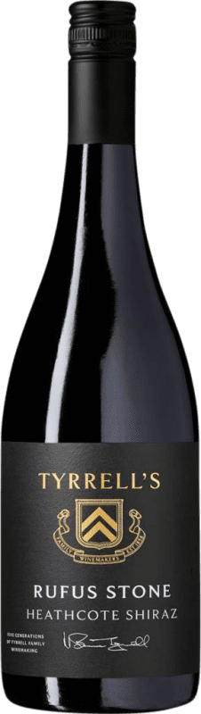 Бесплатная доставка | Красное вино Tyrrell's Rufus Stone Victoria Shiraz I.G. Heathcote Австралия Syrah 75 cl