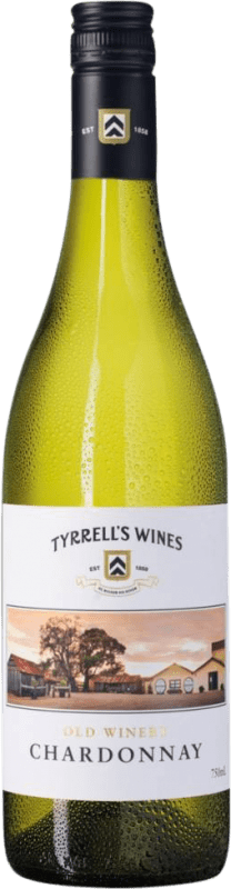 Free Shipping | White wine Tyrrell's Old Winery Southern Australia Australia Chardonnay 75 cl