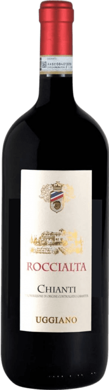 Бесплатная доставка | Красное вино Uggiano Roccialta D.O.C.G. Chianti Италия Sangiovese, Canaiolo бутылка Магнум 1,5 L