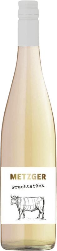 Envio grátis | Vinho branco Uli Metzger Prachtstück Blanc de Noirs KuhbA Seco Q.b.A. Pfälz Pfälz Alemanha Pinot Preto 75 cl