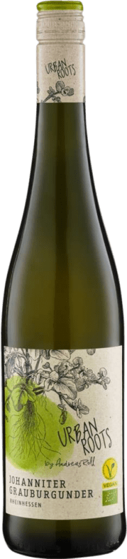 Kostenloser Versand | Weißwein Urban Roots Weiss Q.b.A. Rheinhessen Rheinhessen Deutschland Grauburgunder Ökologisch 75 cl