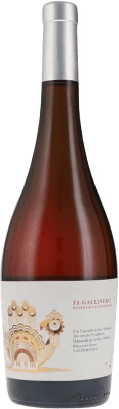 Envio grátis | Vinho Rosé Valdemonjas El Gallinero Rosé D.O. Ribera del Duero Castela e Leão Espanha Tempranillo 75 cl