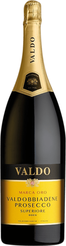 64,95 € | Белое игристое Valdo Marca Oro Spumante D.O.C.G. Prosecco di Conegliano-Valdobbiadene Фриули-Венеция-Джулия Италия Glera Бутылка Иеровоам-Двойной Магнум 3 L