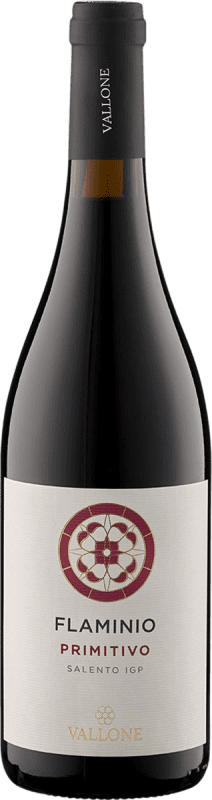 9,95 € Spedizione Gratuita | Vino rosso Vallone Flaminio I.G.T. Salento