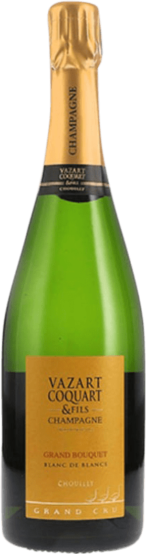 Бесплатная доставка | Белое игристое вино Vazart Coquart Grand Bouquet Chouilly Grand Cru Blanc de Blancs Экстра-Брут A.O.C. Champagne шампанское Франция Chardonnay 75 cl