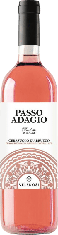 6,95 € Бесплатная доставка | Розовое вино Velenosi Passo Adagio D.O.C. Cerasuolo d'Abruzzo