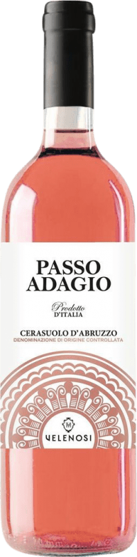 Spedizione Gratuita | Vino rosato Velenosi Passo Adagio D.O.C. Cerasuolo d'Abruzzo Friuli-Venezia Giulia Italia Montepulciano 75 cl