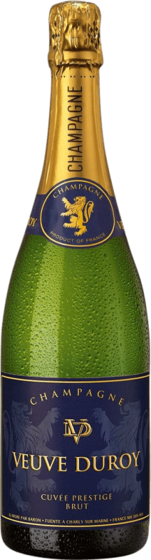 39,95 € | Rosé Sekt Veuve Duroy Rosé A.O.C. Champagne Champagner Frankreich Nebbiolo, Chardonnay, Pinot Meunier — Schwarzriesling 75 cl