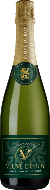 Free Shipping | White sparkling Veuve Duroy Cuvée Prestige Brut A.O.C. Champagne Champagne France Nebbiolo, Chardonnay, Pinot Meunier 75 cl