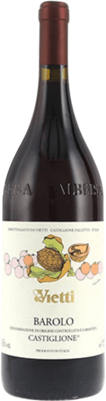 137,95 € | Red wine Vietti Castiglione D.O.C.G. Barolo Piemonte Italy Nebbiolo Magnum Bottle 1,5 L