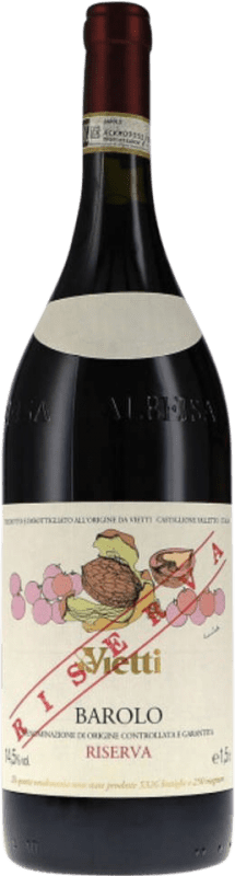 305,95 € | Red wine Vietti Reserve D.O.C.G. Barolo Piemonte Italy Nebbiolo Magnum Bottle 1,5 L