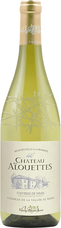 11,95 € Envío gratis | Vino Blanco Propriétés Associés Château des Alouettes A.O.C. Costières de Nîmes