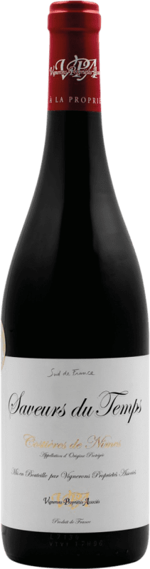 免费送货 | 红酒 Propriétés Associés Saveurs du Temps Rouge A.O.C. Costières de Nîmes 罗纳 法国 Syrah, Grenache 75 cl