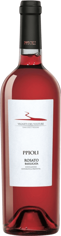 Free Shipping | Rosé wine Vigneti del Vulture Pipoli Rosato I.G.T. Basilicata Basilicata Italy Aglianico 75 cl