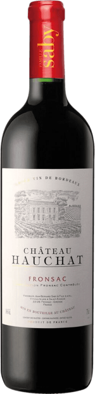12,95 € | Rotwein Familie Saby Château Hauchat A.O.C. Fronsac Bordeaux Frankreich Merlot 75 cl