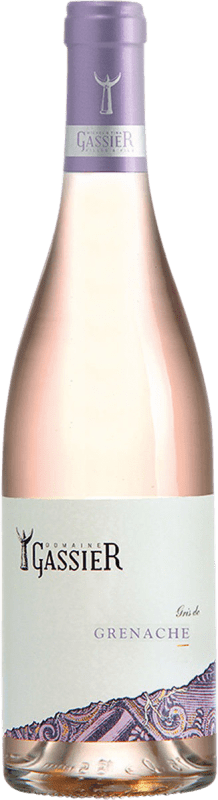 免费送货 | 玫瑰酒 Domaine Gassier Gris Rosé A.O.C. Côtes du Rhône 罗纳 法国 Grenache, Mourvèdre 75 cl