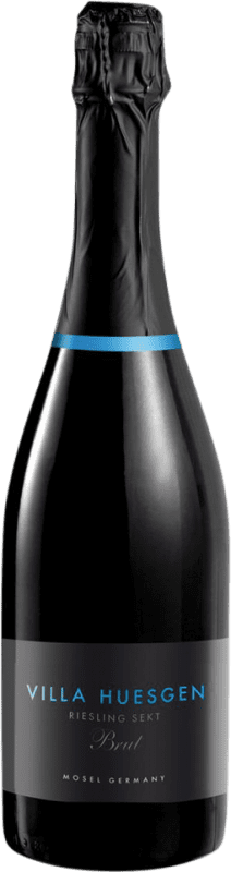 Free Shipping | White Sparkling Wine Villa Huesgen. Wiltinger Scharzberg Brut Q.b.A. Mosel Mosel Germany Riesling 75 cl