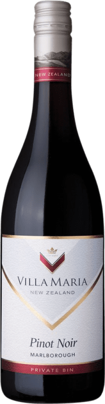 Free Shipping | Red wine Villa Maria Private Bin I.G. Marlborough Marlborough New Zealand Pinot Black 75 cl