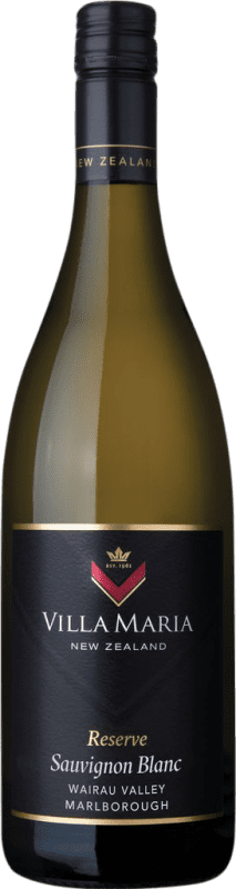 Envio grátis | Vinho Branco Villa Maria Reserva I.G. Marlborough Marlborough Nova Zelândia Sauvignon 75 cl