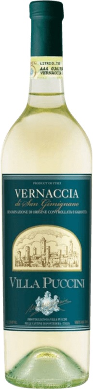 Envoi gratuit | Vin blanc Villa Puccini D.O.C.G. Vernaccia di San Gimignano Toscane Italie Vernaccia 75 cl