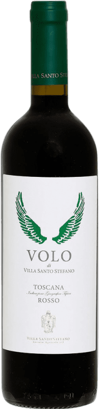 Бесплатная доставка | Красное вино Villa Santo Stefano Volo I.G.T. Toscana Тоскана Италия Cabernet Sauvignon, Petit Verdot, Alicante Bouschet 75 cl