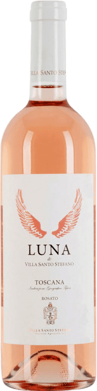 Kostenloser Versand | Rosé-Wein Villa Santo Stefano Luna I.G.T. Toscana Toskana Italien Merlot, Nebbiolo 75 cl