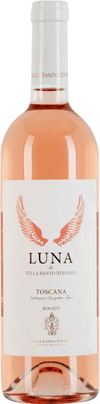 15,95 € Envio grátis | Vinho rosé Villa Santo Stefano Luna I.G.T. Toscana
