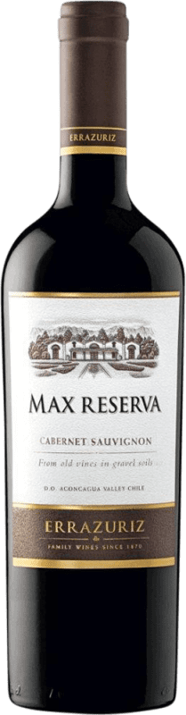 Free Shipping | Red wine Viña Errazuriz Max Reserve I.G. Valle del Aconcagua Aconcagua Valley Chile Cabernet Sauvignon 75 cl