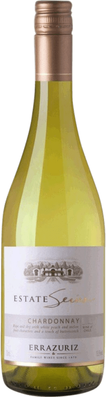 Free Shipping | White wine Viña Errazuriz I.G. Valle de Casablanca Valle de Curicó Chile Chardonnay 75 cl