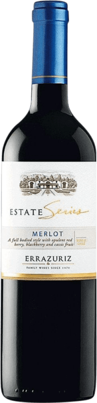 Бесплатная доставка | Красное вино Viña Errazuriz Estate D.O. Valle de Curicó Valle de Curicó Чили Merlot — Мерло 75 cl