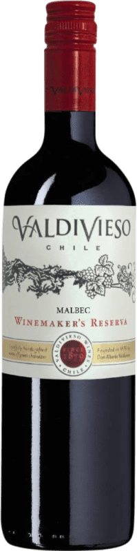 Free Shipping | Red wine Valdivieso Reserve D.O. Valle de Curicó Valle de Curicó Chile Malbec 75 cl