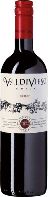 8,95 € | Красное вино Valdivieso I.G. Valle Central Центральная долина Чили Merlot — Мерло 75 cl
