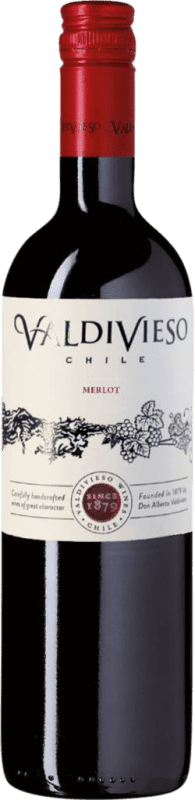 Free Shipping | Red wine Valdivieso I.G. Valle Central Central Valley Chile Merlot 75 cl