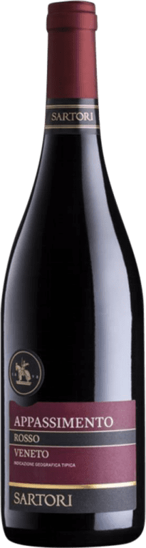 Free Shipping | Red wine Vinicola Sartori Appassimento Rosso I.G.T. Veneto Veneto Italy Merlot, Cabernet Sauvignon, Corvina, Molinara 75 cl