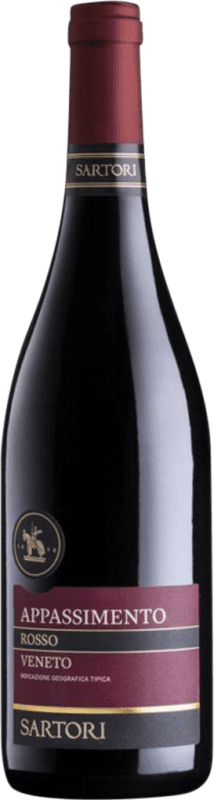 8,95 € Spedizione Gratuita | Vino Rosso Vinicola Sartori Appassimento I.G.T. Veneto