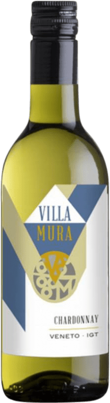 2,95 € Envio grátis | Vinho Branco Vinicola Sartori Villa Mura I.G.T. Veneto Garrafinha 25 cl
