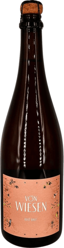 Бесплатная доставка | Розовое игристое вино Von Wiesen Obstschaumwein Apfel Brut — брют Rosé — Розе Германия 75 cl
