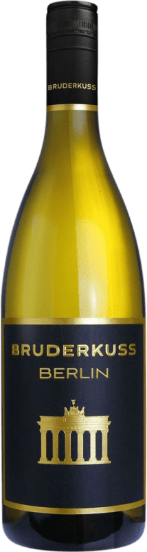 Free Shipping | White wine Wageck Bruderkuss Berlin Weißwein Cuvée Q.b.A. Pfälz Pfälz Germany Muscat, Chardonnay, Pinot White, Sylvaner 75 cl