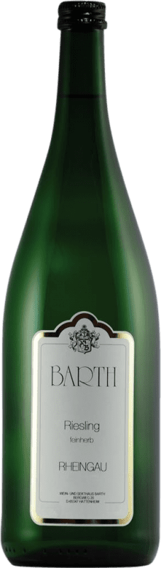 Kostenloser Versand | Weißwein Barth Halbtrocken Halbsüß Q.b.A. Rheingau Rheingau Deutschland Riesling 1 L