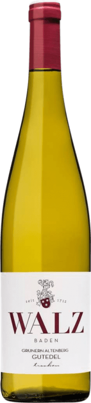 Envio grátis | Vinho branco Walz Seco I.G. Baden Baden Alemanha Chasselas 75 cl